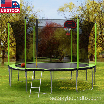 utomhus billig trampolin 366 cm för barn gåva